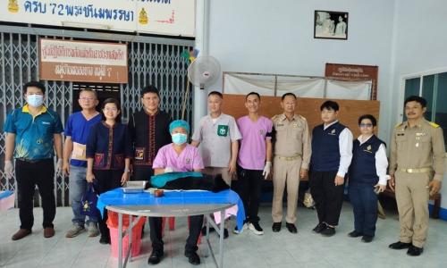 โครงการ "หน่วยบำบัดทุกข์ บำรุงสุข สร้างรอยยิ้มให้ประชาชน ครั้งที่ 8 ประจำปีประมาณ พ.ศ. 2568